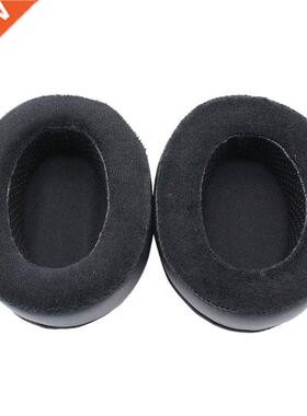 Memory Foam Earpad - Black PU/Velour - Suitable For Large Ov
