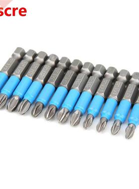 12pcs 50mm Magnetic Screwdriver Bits Set 1/4 In Hex Shank Ha