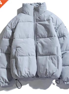 2022 Winter Coat Men's Warm Parkas Streetwear Cotton