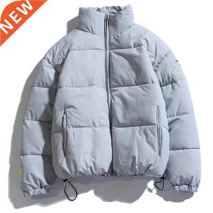 2022 Winter Coat Men's Warm Parkas Streetwear Cotton