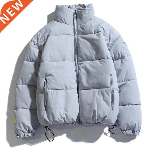 2022 Winter Coat Men's Warm Parkas Streetwear Cotton