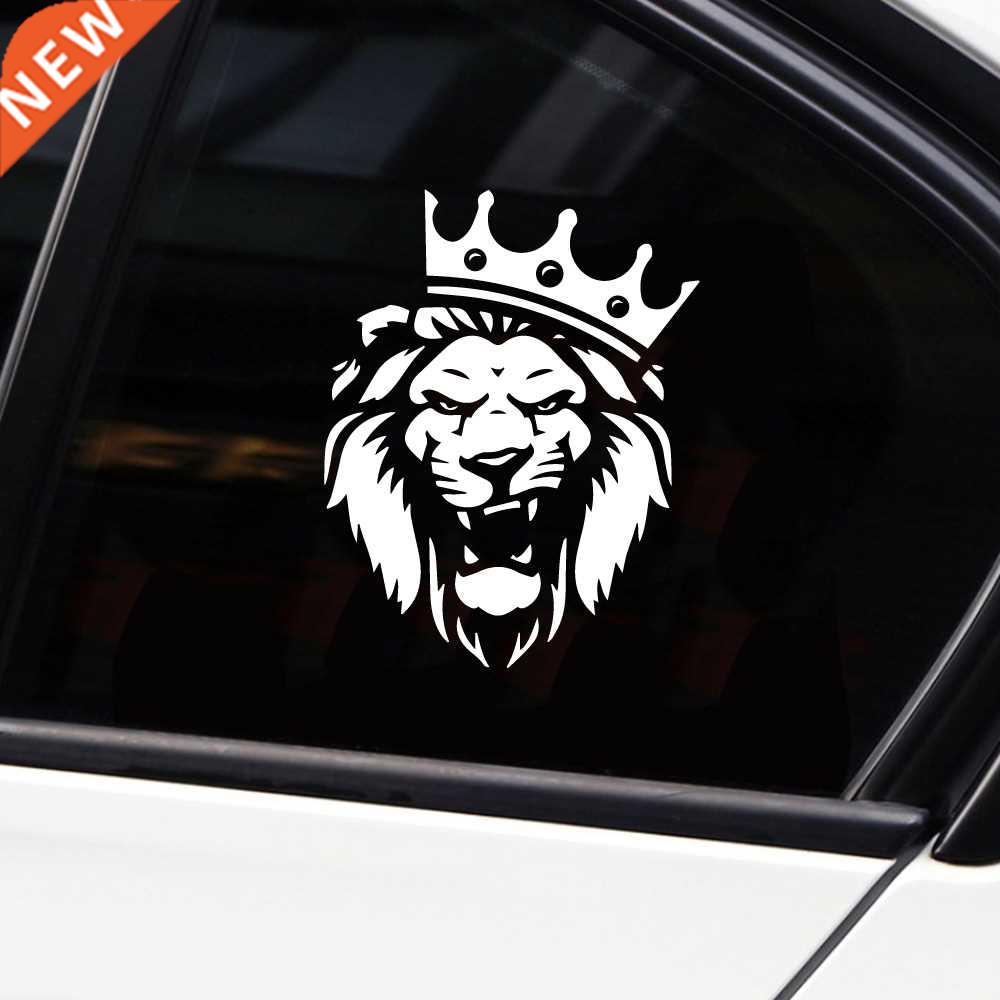Lovely Lion Stickers On The Car For Truck Window Bumper Auto