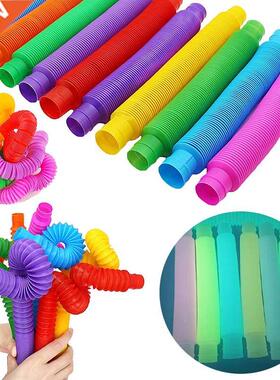 Macarone Luminous Tubes Sensory Fidget Toy Sress Relieve Toy