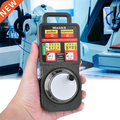 CNC Pulse Generator 4 Axis mpg Pendant handwheel MACH3 USB