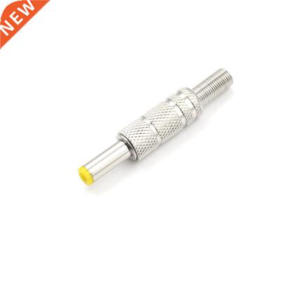Male Plug Jack Adapter 12V Metal 5.5*2.5mm DC Power Connect