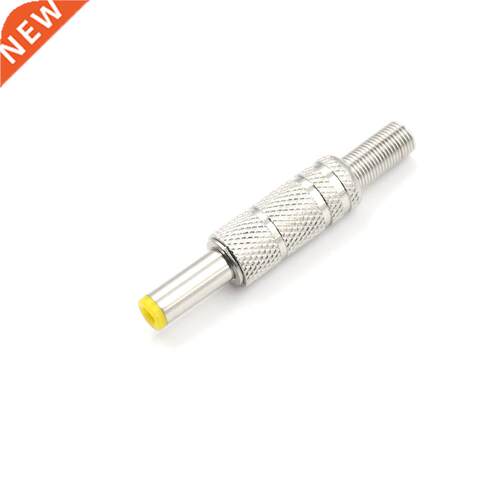 Male Plug Jack Adapter 12V Metal 5.5*2.5mm DC Power Connect