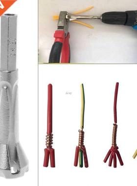 Steel Manual Wire Twisting Tool Cable Connector Wires Stripp