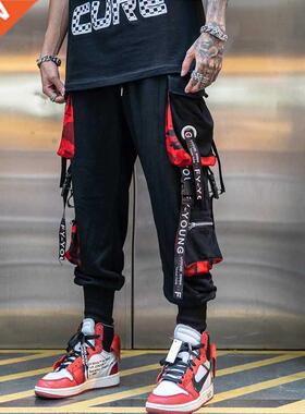 Harajuku Fashion Mens Trousers Hip Hop Clothing Sreetwear Hi