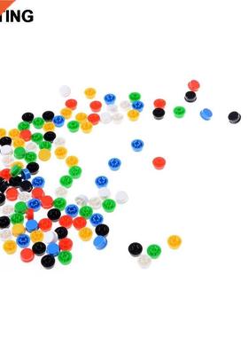 JETTING 20pcs/lot Tactile Button Caps Plastic Cap Hat for 6*