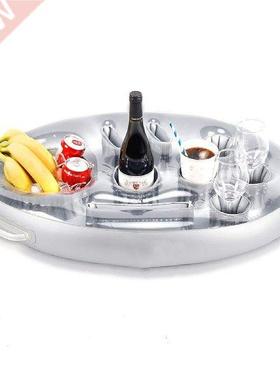 Pool Drink Holder Floating Tray For Pool Iatable Floating