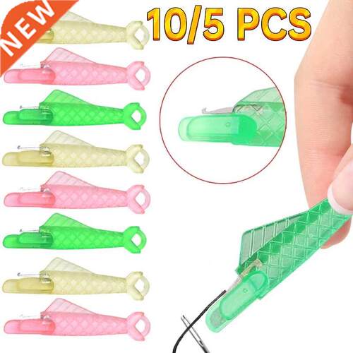 Multicolor Portable Needle Threa With Hook Sewing Machine