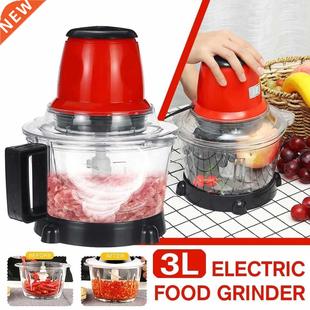 2L/3L Electric Meat Grinder Spice Garlic Chopper Electric Fo