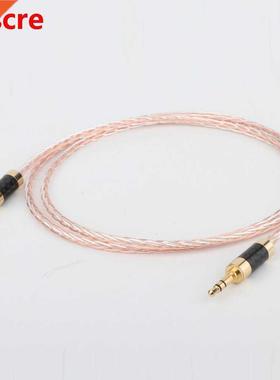 Preffair Top Quality 8Cores OCC Headphone cable 3.5mm Male t