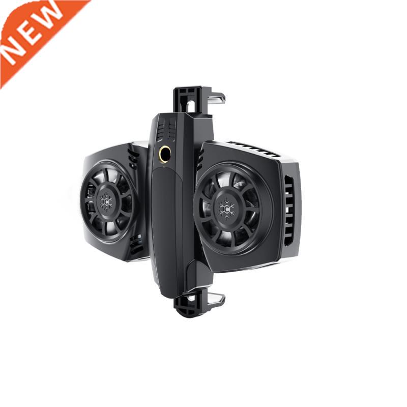 Mobile Phone Cooler 2 Fan Holder Cooling Pad Gamepad Game Ga