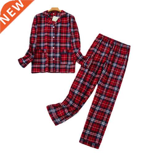Women's Pajamas Plus Size S-XXXL Clothes Ladies Flannel Cott