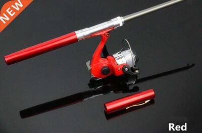 New Portble Mini Fishing Rod Pocket Telescopic Pole Pen Sh
