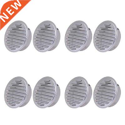 2 Pcs Stainless Steel Exterior Wall Air Ventilation Hood