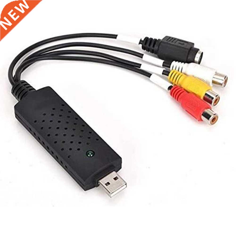USB 2.0 Video Capture Card Adapter VCR VHS TV To DVD DVR Dig
