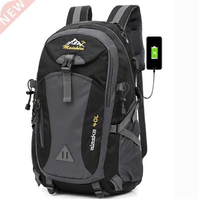 40L Unisex Waterproof Men Backpack Travel Pack Sports Bag Pa