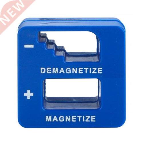 Portable Demagnetizer-Magnetizer Black/Red/Blue for Screwdri
