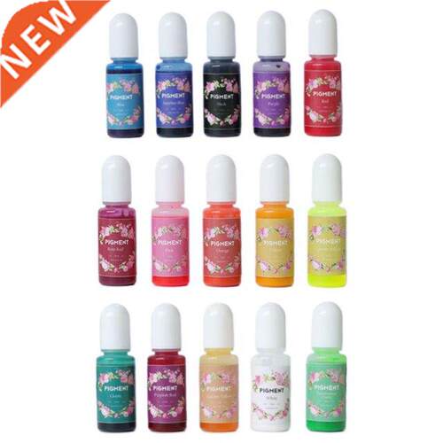 10 Pcs/set Handmade Epoxy Pigment Jewelry Making Accessories