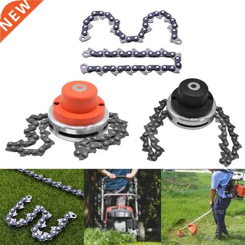 Lawn Mower Trimmer Head Coil 65Mn Chain Brushcutter Garden G