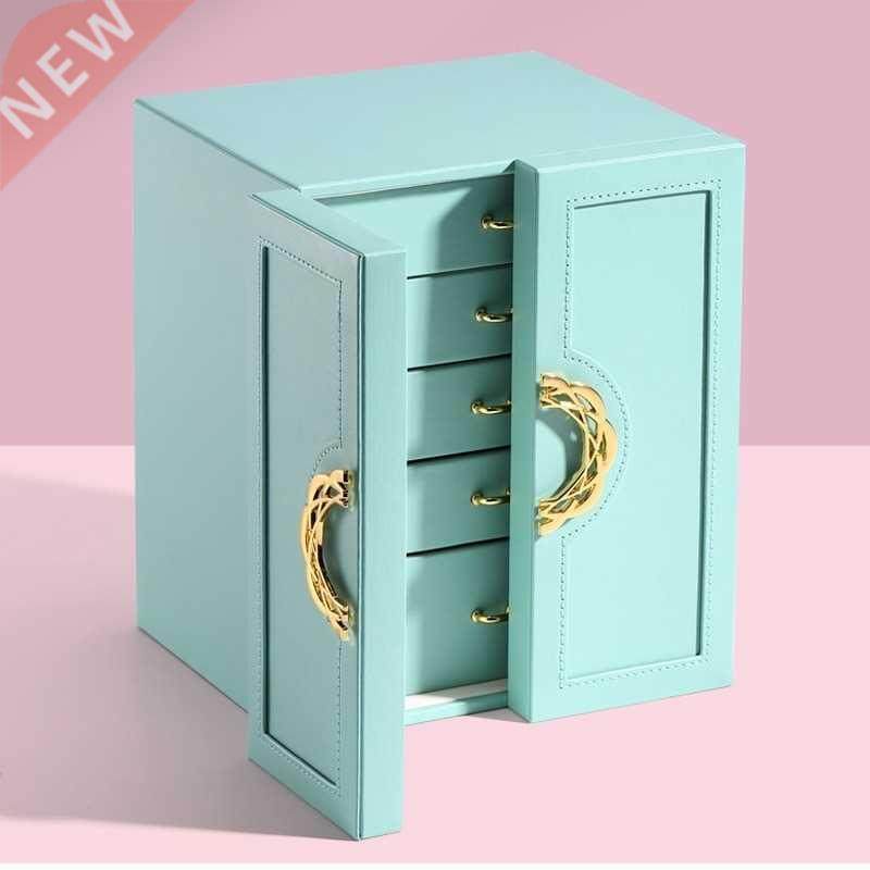 jewelry organizer box display 5 layer large capacity double