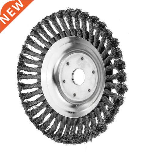 8 inch Steel Trimmer Head Garden Weed Steel Wire Brush Break