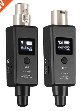 Microphone Wireless Transmitter Receiver System XLR