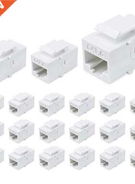 Cat6 Keystone Coupler Jack,RJ45 Network Cable Female to Fema