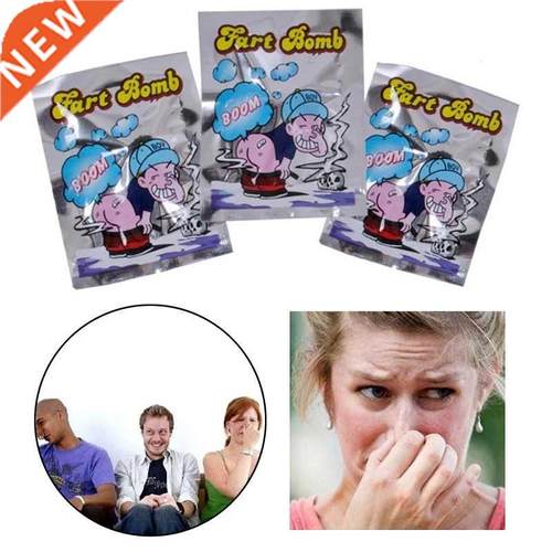 10Pcs/set Funny Fart Bomb Bags Aroma Bombs Smelly Stink Bomb