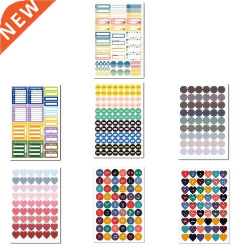 Functional Decorative Productivity Stickers Enhance Simplify