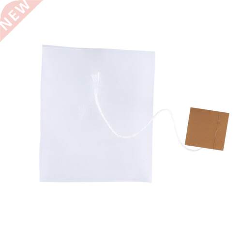1Pc Non-Woven Paper Empty Draw String Teabags Heat Seal Filt