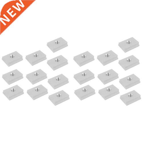 20Pcs T-Track Slider Sliding Nut Aluminum Alloy T Slot Nut f