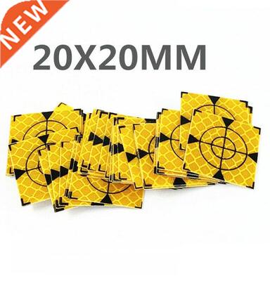 100pcs Fluorescent Reflector Sheet For Total Station Survey