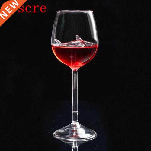 300ml High Heel Shrk Red Wine Glss Cup Crystl Bottle The