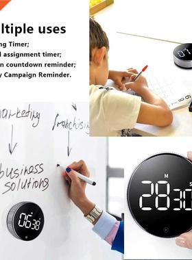 Digital Timer for Kitchen Cooking Shower Study Stopwatch LED
