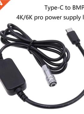 Power Cable, 4k & 6k USB C-Type PD,D-TAP/DC for BMPCC Ca