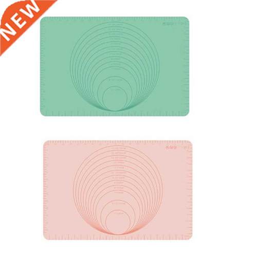 2 Pcs Silicone Baking Mat With Digital Scale,Non-Stick
