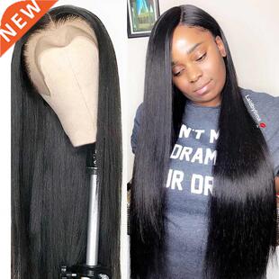 30 40 Inch HD Lace Frontal Wigs Bone Straight 180 Density Br