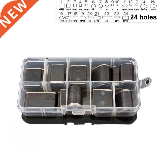 24/39/52/55Pcs Shaped Style One Hole Hollow Punch Cutter Set