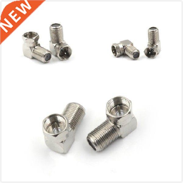 5pcs 90 Degree Right Angled TV Aerial Cable Connector RF