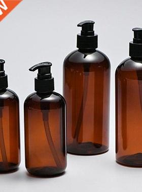 250/500ml Clear Press Pump Empty Bottle Refillable Shampoo