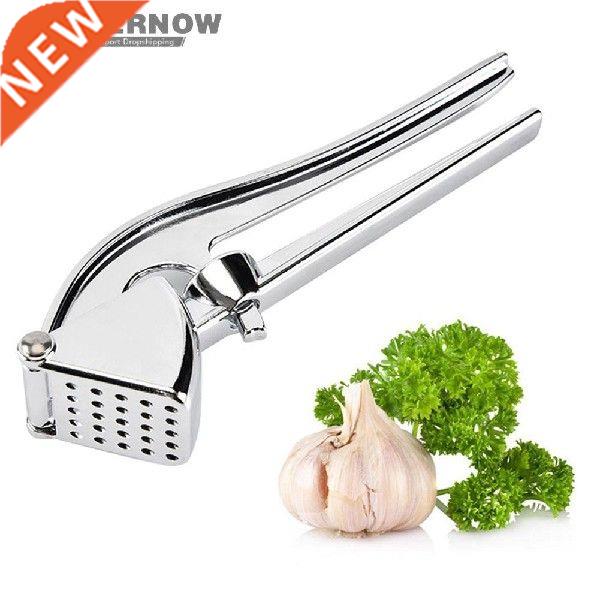 Manual Garlic Press Crusher Kitchen Cooking Vegetables