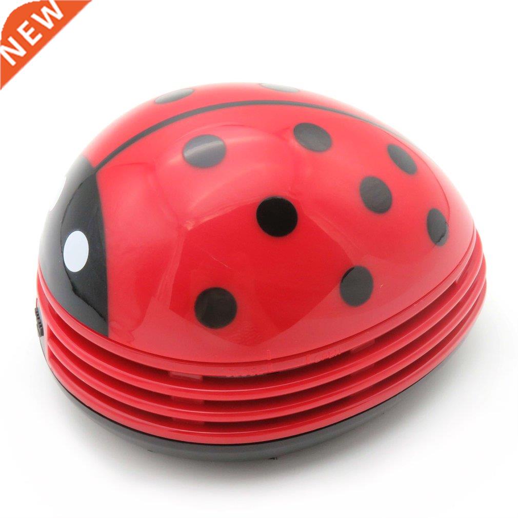 Aodmuki Mini Ladybug Desktop Coffee Table Vacuum Cleaner Dus