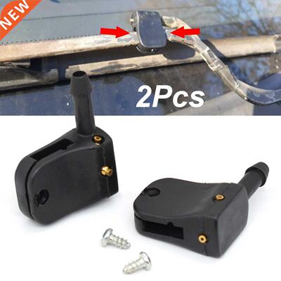 2pcs Universal Wiper Arm Washer Nozzle Spray Jet For Mercede