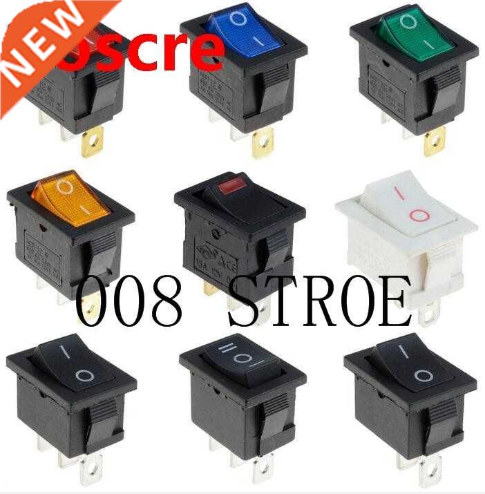1pcs On/Off Rectangle Rocker Switch Car Dashboard Dash Boat