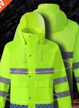 Cycling Tourist Biker Men's Raincoat Waterproof Electric