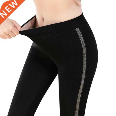 2022 Autumn Winter Cotton Velvet Leggings Women High Waist S