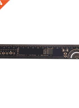20cm PCB Ruler EDA Tool Reference Protractor Resistor Capaci